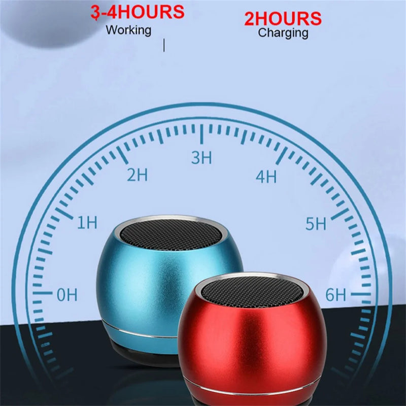 U3 Mini Speaker Audio Home Outdoor Portable Stereo Speaker Large Driver Wireless Speaker For Home Kitchen Outdoor Travelling